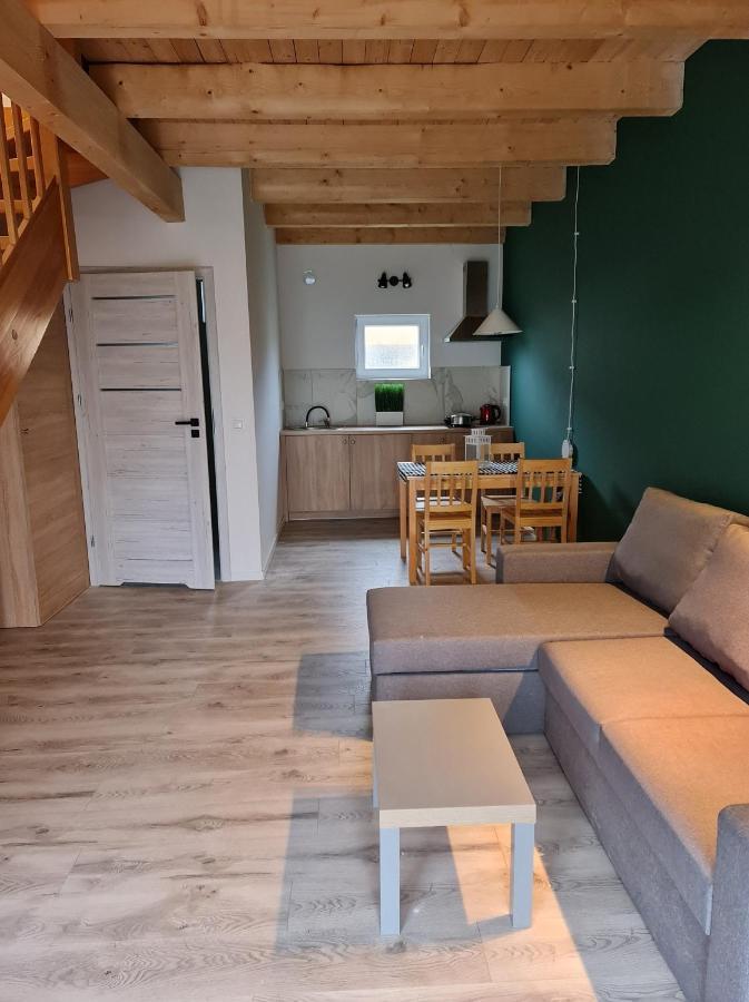 Domki Osada Kalinowa Leba Nowecin Sauna מראה חיצוני תמונה