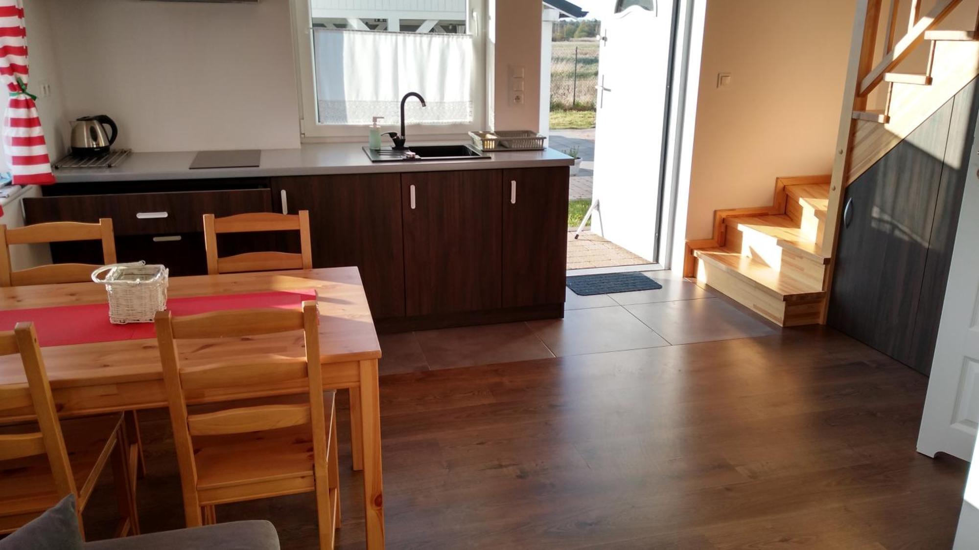 Domki Osada Kalinowa Leba Nowecin Sauna מראה חיצוני תמונה